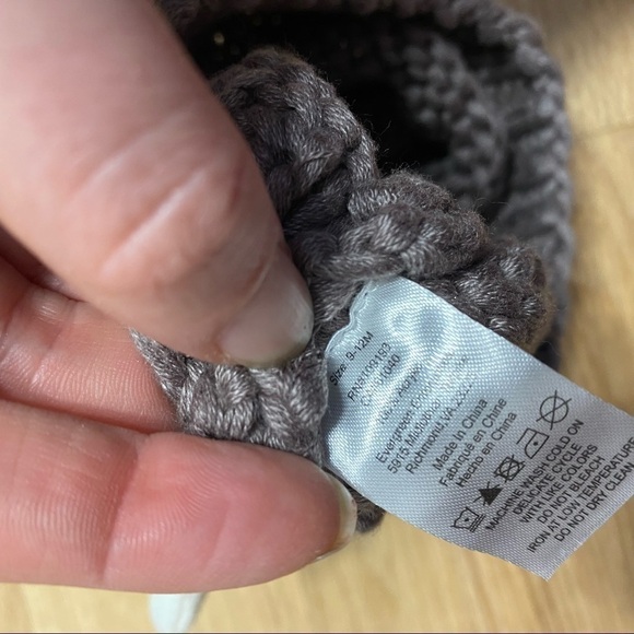 Baby Knit Hat 9-12 mos Moose Deer Animal Antlers Kids Children’s - Picture 4 of 4